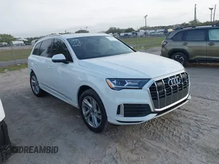 2024 Audi Q7 Premium z VIN WA1ACBF79RD001840, wystawiony jako IAAI lot #41617712 z przebiegiem 24 028 mil mil oraz . Historia ofert i sprzedaży dostępna na DreamBid. Obrazek 1.