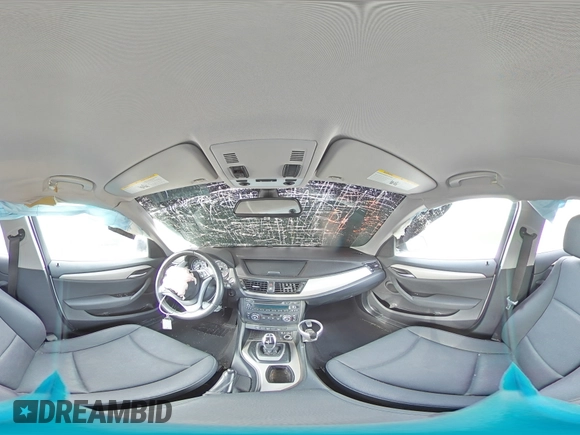 2015 BMW X1 sDrive28i with VIN WBAVM1C51FVZ94111, listed as a Copart auction lot 46981235 with 105,432 mi miles and Salvage Title. Bid and sale history available at carsss.com. Image 14.