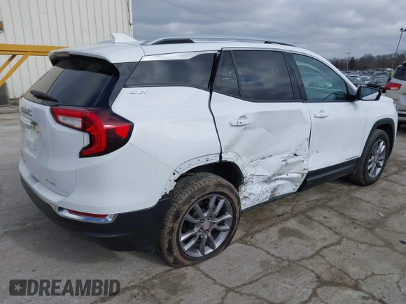 2023 GMC Terrain SLT with VIN 3GKALVEG1PL186230, listed as a IAAI auction lot 41479357 with 36,173 mi miles and . Bid and sale history available at carsss.com. Image 4.