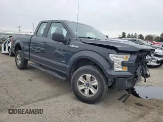 2015 Ford F-150 XLT with VIN 1FTEX1EP6FFC49275, listed as a Copart auction lot 52718955 with 135,666 mi miles and Salvage Title. Bid and sale history available at DreamBid. Image 4.