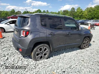 2016 Jeep Renegade Limited with VIN ZACCJADT7GPD33434, listed as a Copart auction lot 55951275 with 172,598 mi miles and Salvage title. Bid and sale history available at DreamBid. Image 3.