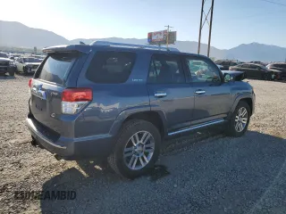 2010 Toyota 4Runner Trail with VIN JTEBU5JR5A5026830, listed as a Copart auction lot 60454735 with Not provided miles and Salvage title. Bid and sale history available at DreamBid. Image 3.