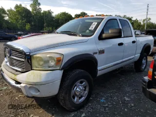 2009 Dodge Ram 2500 SLT with VIN 3D7KS28T89G501343, listed as a Copart auction lot 86052734 with 125,842 mi miles and Non Repairable. Bid and sale history available at carsss.com. Image 1.