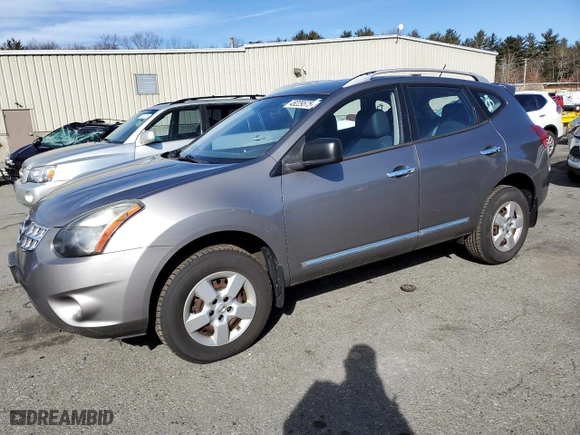 2014 Nissan Rogue Select S with VIN JN8AS5MV1EW708865, listed as a Copart auction lot 48229575 with 152,570 mi miles and Clean Title. Bid and sale history available at carsss.com. Image 1.