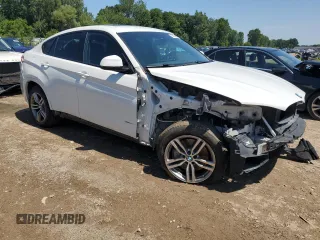 2019 BMW X6 xDrive50i with VIN 5UXKU6C56K0Z67074, listed as a Copart auction lot 65494064 with 97,702 mi miles and Salvage Title. Bid and sale history available at carsss.com. Image 4.