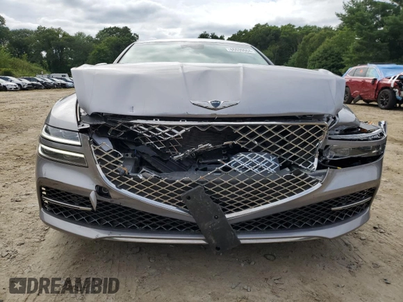 2023 Genesis G80 2.5T with VIN KMTGB4SC4PU193054, listed as a Copart auction lot 66699664 with 26,074 mi miles and Salvage Title. Bid and sale history available at DreamBid. Image 5.