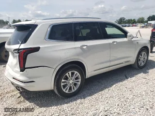 2022 Cadillac XT6 Luxury with VIN 1GYKPAR41NZ163141, listed as a Copart auction lot 59064293 with 10,128 mi miles. Bid and sale history available at carsss.com. Image 3.