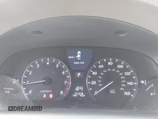 2008 Lexus LS 460 LWB with VIN JTHGL46F185021333, listed as a IAAI auction lot 41875999 with 111,418 mi miles. Bid and sale history available at carsss.com. Image 7.