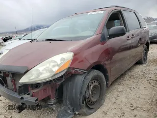 2006 Toyota Sienna CE with VIN 5TDZA23C06S445852, listed as a Copart auction lot 48052625 with 102,268 mi miles and Salvage Title. Bid and sale history available at carsss.com. Image 1.