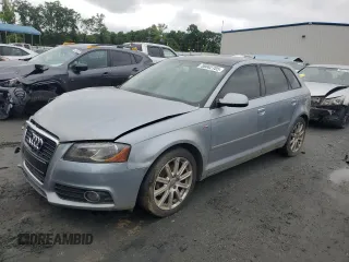 2012 Audi A3 Premium Plus z VIN WAUKJAFM9CA087009, wystawiony jako Copart lot #58062705 z przebiegiem 159 080 mil mil oraz Szkoda całkowita • Salvage title. Historia ofert i sprzedaży dostępna na DreamBid. Obrazek 1.