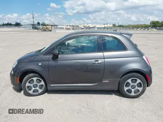 2014 FIAT 500e with VIN 3C3CFFGE0ET244813, listed as a IAAI auction lot 41676465 with 58,062 mi miles. Bid and sale history available at carsss.com. Image 14.
