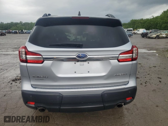 2019 Subaru Ascent Premium with VIN 4S4WMAFD5K3478037, listed as a Copart auction lot 57759605 with 58,139 mi miles and Salvage title. Bid and sale history available at DreamBid. Image 6.