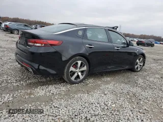 2017 Kia Optima SX with VIN 5XXGW4L24HG137812, listed as a Copart auction lot 82240014 with Not provided miles and Salvage title. Bid and sale history available at DreamBid. Image 3.