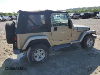 2004 Jeep Wrangler Sahara with VIN 1J4FA59S14P755450, listed as a Copart auction lot 58558005 with 194,044 mi miles and Salvage title. Bid and sale history available at DreamBid. Image 3.
