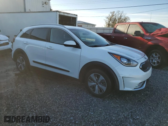 2019 Kia Niro LX with VIN KNDCB3LC2K5346717, listed as a Copart auction lot 45313825 with 122,338 mi miles and Salvage Title. Bid and sale history available at DreamBid. Image 4.