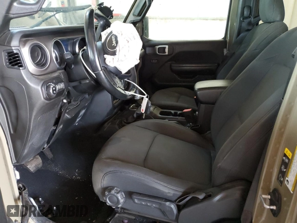 2020 Jeep Gladiator Sport S with VIN 1C6HJTAG6LL170905, listed as a Copart auction lot 63665735 with 88,331 mi miles and Salvage title. Bid and sale history available at DreamBid. Image 7.