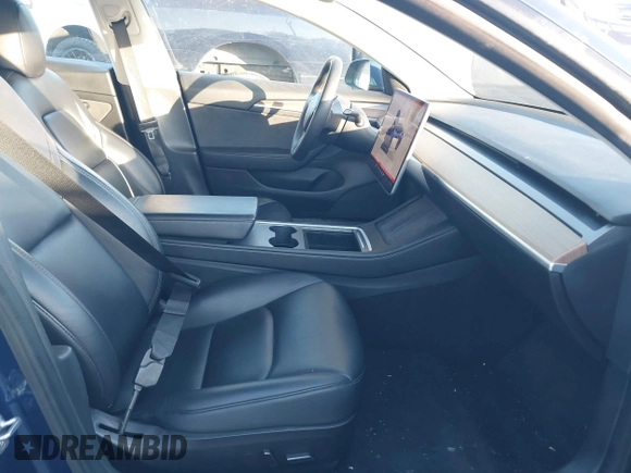 2022 Tesla Model 3 with VIN 5YJ3E1EA3NF190553, listed as a IAAI auction lot 41760731 with 90,268 mi miles. Bid and sale history available at carsss.com. Image 5.