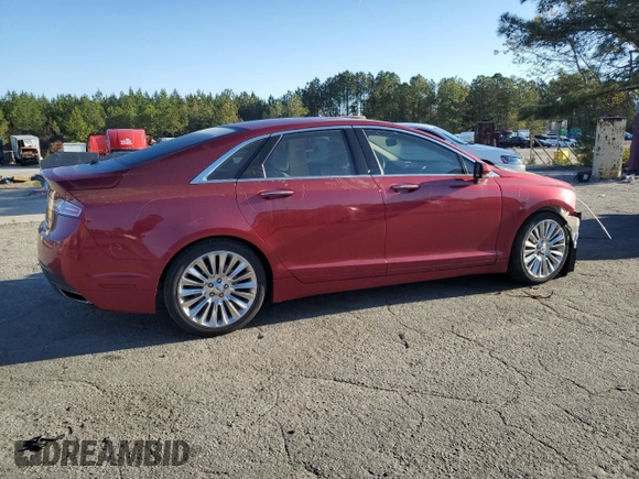 2014 Lincoln MKZ with VIN 3LN6L2G93ER819573, listed as a Copart auction lot 49719235 with 89,914 mi miles and Salvage Title. Bid and sale history available at carsss.com. Image 3.