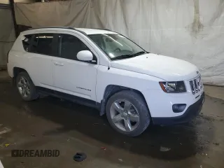 2017 Jeep Compass High Altitude with VIN 1C4NJDEB8HD176433, listed as a Copart auction lot 70813384 with 79,950 mi miles and Salvage title. Bid and sale history available at DreamBid. Image 4.