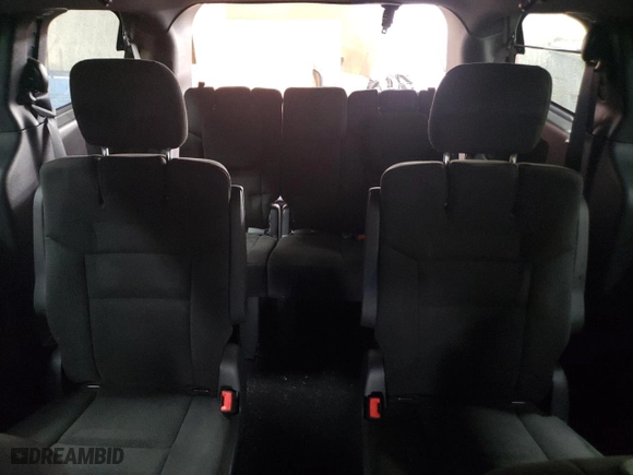 2015 Dodge Grand Caravan American Value Pkg with VIN 2C4RDGBG7FR586953, listed as a Copart auction lot 46995225 with 136,512 mi miles and Salvage Title. Bid and sale history available at carsss.com. Image 10.