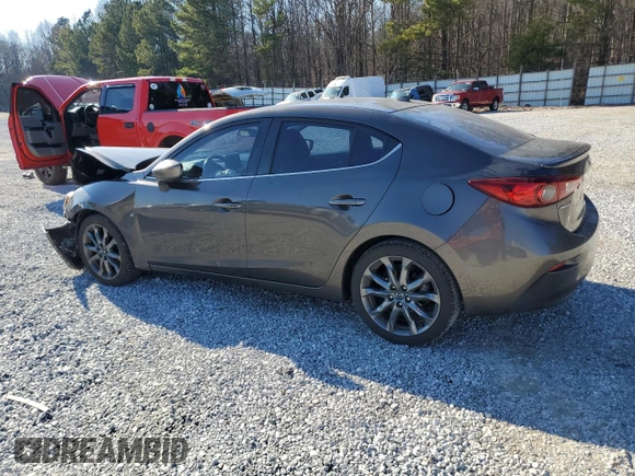 2015 Mazda 3 S Touring with VIN JM1BM1V36F1219697, listed as a Copart auction lot 87500465 with 152,030 mi miles and Salvage Title. Bid and sale history available at DreamBid. Image 2.