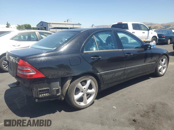 2004 Mercedes-Benz C 320 with VIN WDBRF64J84F503921, listed as a Copart auction lot 57885215 with Not provided miles and Salvage title. Bid and sale history available at DreamBid. Image 3.