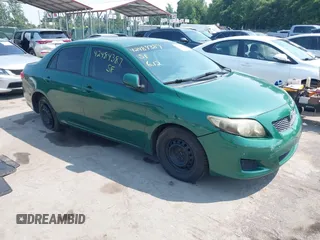 2009 Toyota Corolla with VIN 1NXBU40E39Z074675, listed as a IAAI auction lot 42484387 with 148,075 mi miles and . Bid and sale history available at DreamBid. Image 1.