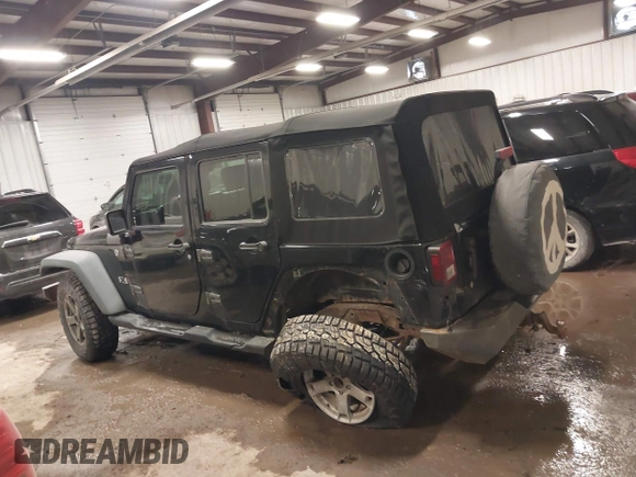 2008 Jeep Wrangler Unlimited X with VIN 1J4GA39178L619031, listed as a IAAI auction lot 41391831 with 177,600 mi miles and . Bid and sale history available at DreamBid. Image 14.