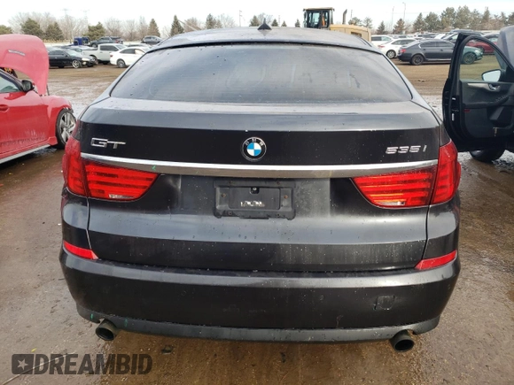 2012 BMW 5 Series GT 535i Gran Turismo xDrive with VIN WBASP2C5XCC338710, listed as a Copart auction lot 41994185 with 106,584 mi miles and Salvage Title. Bid and sale history available at DreamBid. Image 6.
