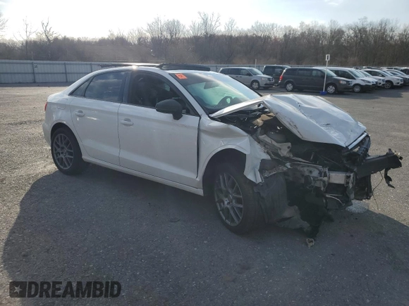 2016 Audi A3 1.8T Premium with VIN WAUA7GFF9G1118263, listed as a Copart auction lot 50518555 with 0 mi miles and Salvage Title. Bid and sale history available at carsss.com. Image 4.
