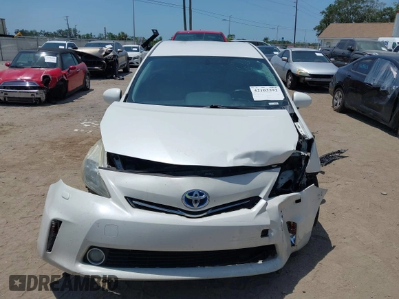 2012 Toyota Prius Two with VIN JTDZN3EU5C3104363, listed as a IAAI auction lot 42103392 with 384,667 mi miles and . Bid and sale history available at DreamBid. Image 6.