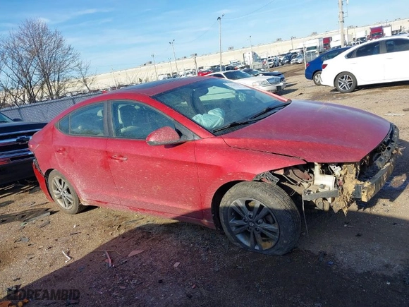 2017 Hyundai Elantra Limited with VIN 5NPD84LF4HH118553, listed as a IAAI auction lot 41607331 with 138,166 mi miles. Bid and sale history available at carsss.com. Image 13.