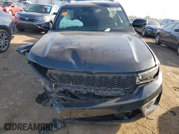 2024 Jeep Grand Cherokee Altitude X с VIN 1C4RJHAG9RC235801, выставлен на аукционе Copart как лот 48201205 с пробегом Не указан миль и Списание • Salvage title. История ставок и продаж доступна на DreamBid. Изображение 5.