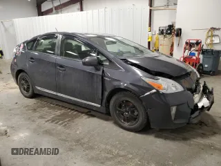 2014 Toyota Prius Four with VIN JTDKN3DU5E1747880, listed as a Copart auction lot 48111165 with Not Provided miles and Salvage Title. Bid and sale history available at DreamBid. Image 4.