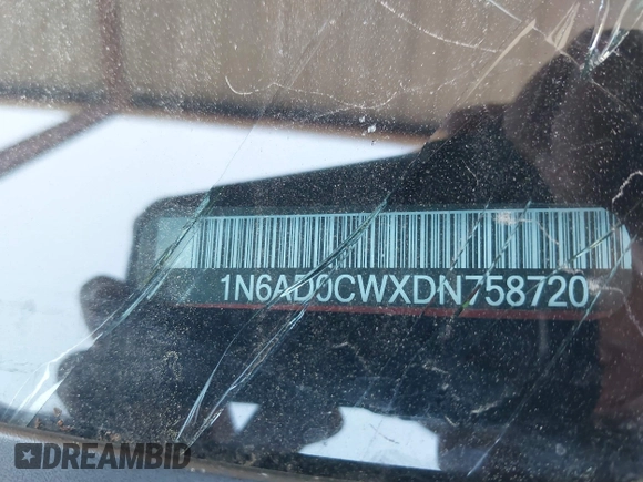 2013 Nissan Frontier SV z VIN 1N6AD0CWXDN758720, wystawiony jako IAAI lot #42363424 z przebiegiem 179 705 mil mil oraz . Historia ofert i sprzedaży dostępna na DreamBid. Obrazek 9.