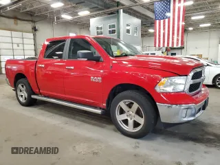 2018 Ram 1500 Big Horn with VIN 1C6RR7LG3JS263417, listed as a Copart auction lot 71184004 with 175,736 mi miles and Salvage Title. Bid and sale history available at carsss.com. Image 4.