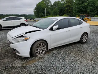 2013 Dodge Dart SXT with VIN 1C3CDFBA2DD152620, listed as a Copart auction lot 58828645 with 125,682 mi miles and Salvage title. Bid and sale history available at DreamBid. Image 1.