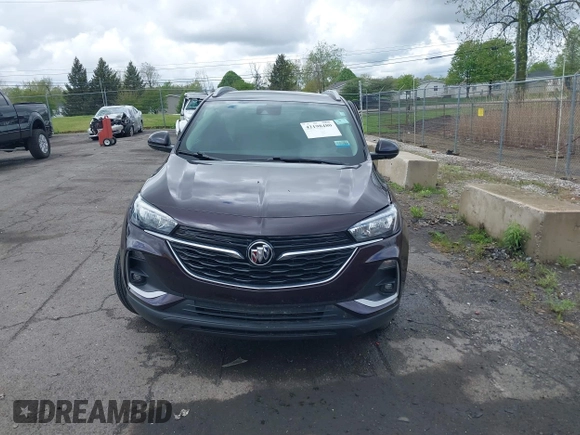2021 Buick Encore GX Select with VIN KL4MMDSL2MB151382, listed as a IAAI auction lot 42198480 with 60,220 mi miles and . Bid and sale history available at DreamBid. Image 12.