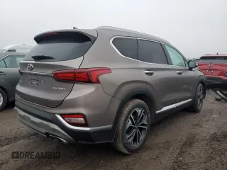 2019 Hyundai Santa Fe Ultimate with VIN 5NMS5CAA3KH052146, listed as a Copart auction lot 86600694 with 67,801 mi miles and Salvage Title. Bid and sale history available at carsss.com. Image 3.