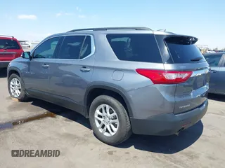 2019 Chevrolet Traverse LT Cloth with VIN 1GNERGKW3KJ150260, listed as a IAAI auction lot 42630621 with 121,244 mi miles and . Bid and sale history available at DreamBid. Image 3.