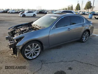 2013 Infiniti G37 Sedan Journey with VIN JN1CV6AP2DM716865, listed as a Copart auction lot 44731575 with 0 mi miles and Salvage Title. Bid and sale history available at carsss.com. Image 1.