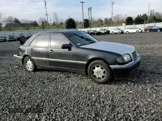 1998 Mercedes-Benz C 230/260/280/320 with VIN WDBHA23G4WA613941, listed as a Copart auction lot 46408815 with Not Provided miles and Salvage Title. Bid and sale history available at carsss.com. Image 10.