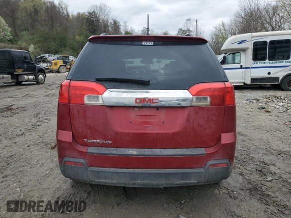 2015 GMC Terrain SLE with VIN 2GKALREK3F6333209, listed as a Copart auction lot 50880965 with 144,279 mi miles and Salvage Title. Bid and sale history available at carsss.com. Image 6.