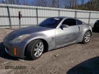 2003 Nissan 350Z Enthusiast with VIN JN1AZ34D03T104681, listed as a Copart auction lot 50886705 with 171,150 mi miles and Salvage Title. Bid and sale history available at carsss.com. Image 1.