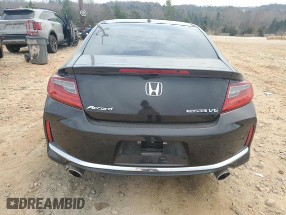 2016 Honda Accord Touring with VIN 1HGCT2B01GA005596, listed as a Copart auction lot 49117975 with 111,422 mi miles and Salvage Title. Bid and sale history available at DreamBid. Image 6.