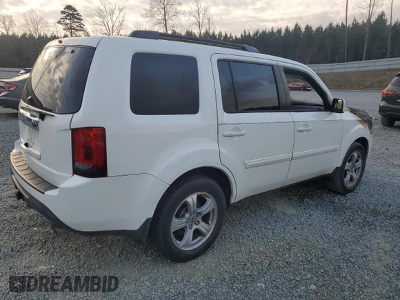 2012 Honda Pilot EX-L z VIN 5FNYF3H59CB010051, wystawiony jako Copart lot #49634915 z przebiegiem Nie podano mil oraz Szkoda całkowita • Salvage title. Historia ofert i sprzedaży dostępna na DreamBid. Obrazek 3.
