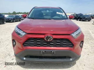 2022 Toyota RAV4 XLE Premium with VIN 2T3C1RFV7NW234284, listed as a Copart auction lot 57142325 with 21,580 mi miles and Salvage title. Bid and sale history available at DreamBid. Image 5.