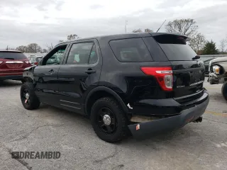 2015 Ford Utility Police Interceptor with VIN 1FM5K8AR6FGB13796, listed as a Copart auction lot 77869864 with 157,449 mi miles and Salvage Title. Bid and sale history available at carsss.com. Image 2.
