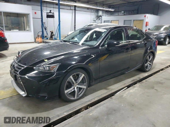 2018 Lexus IS 300 z VIN JTHBA1D27J5062795, wystawiony jako Copart lot #57393965 z przebiegiem 44 532 mil mil oraz Szkoda całkowita • Salvage title. Historia ofert i sprzedaży dostępna na DreamBid. Obrazek 1.