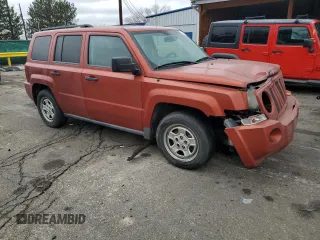 2008 Jeep Patriot Sport with VIN 1J8FF28W08D660744, listed as a Copart auction lot 51783135 with 196,158 mi miles and Salvage Title. Bid and sale history available at carsss.com. Image 4.